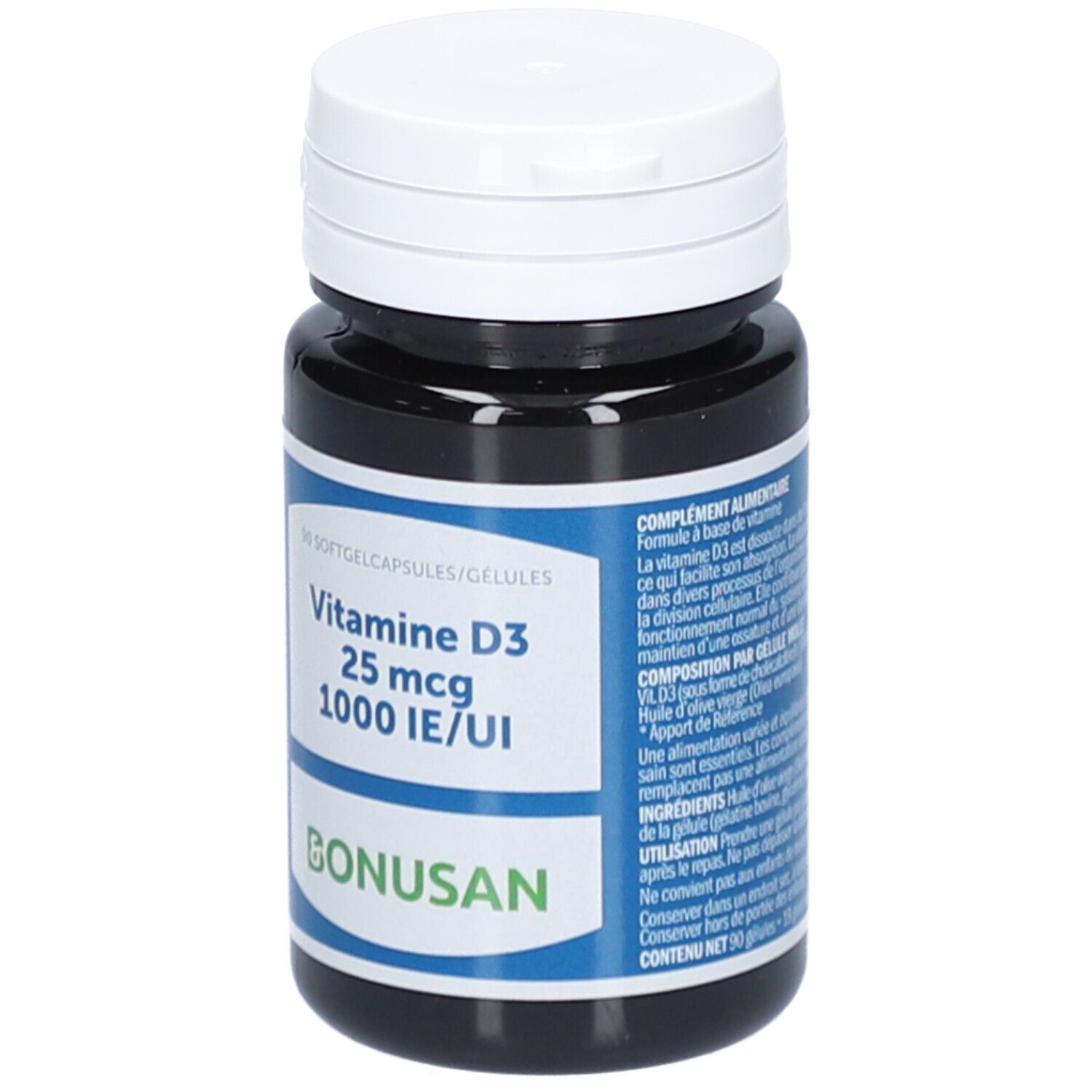Bonusan Vitamin D3 25 mcg / 1000 UI