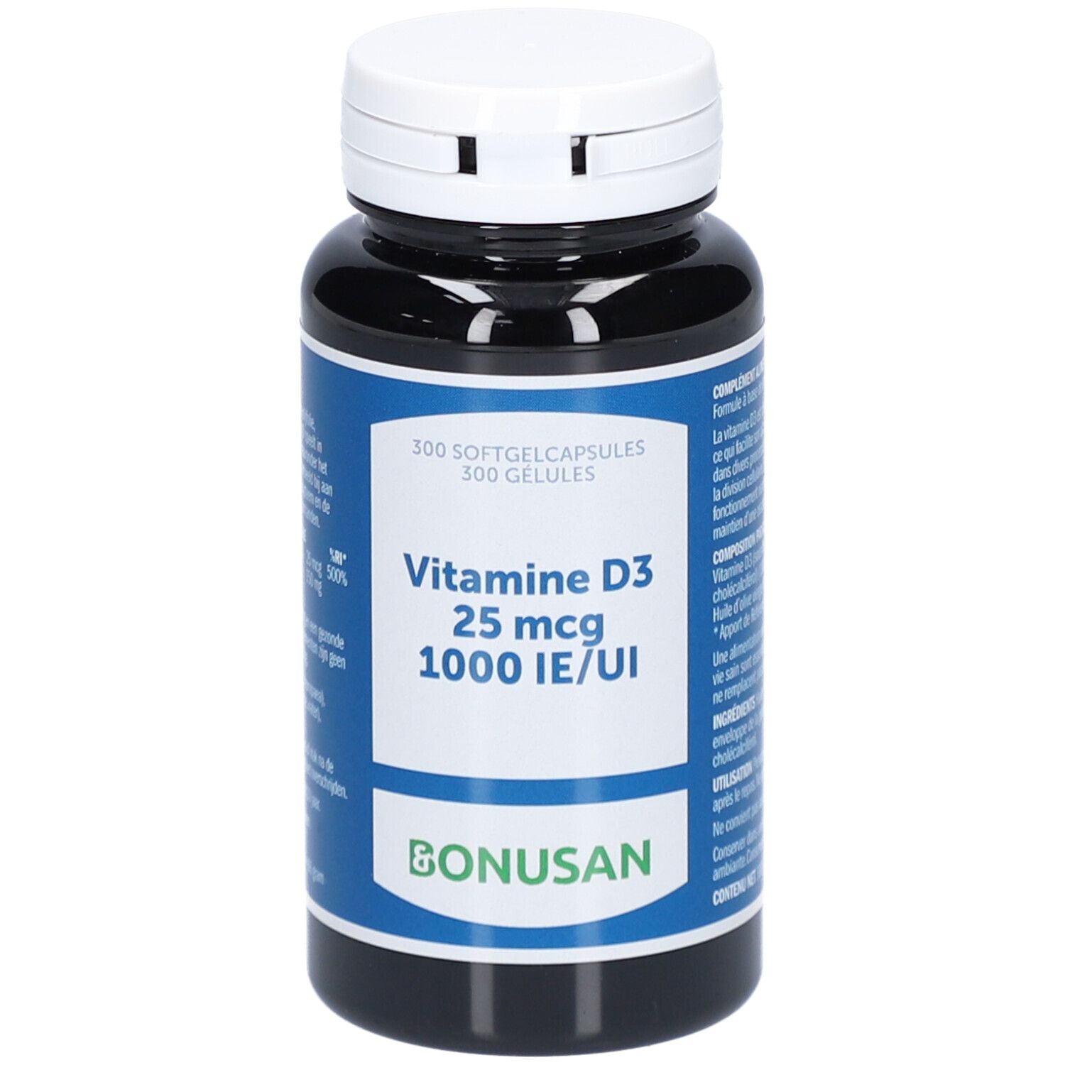 Bonusan Vitamin D3 25 mcg 1000 UI