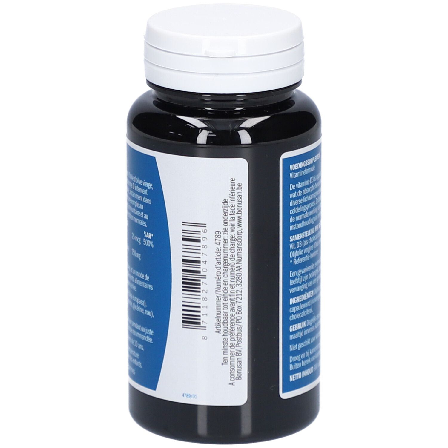 Bonusan Vitamin D3 25 mcg 1000 UI