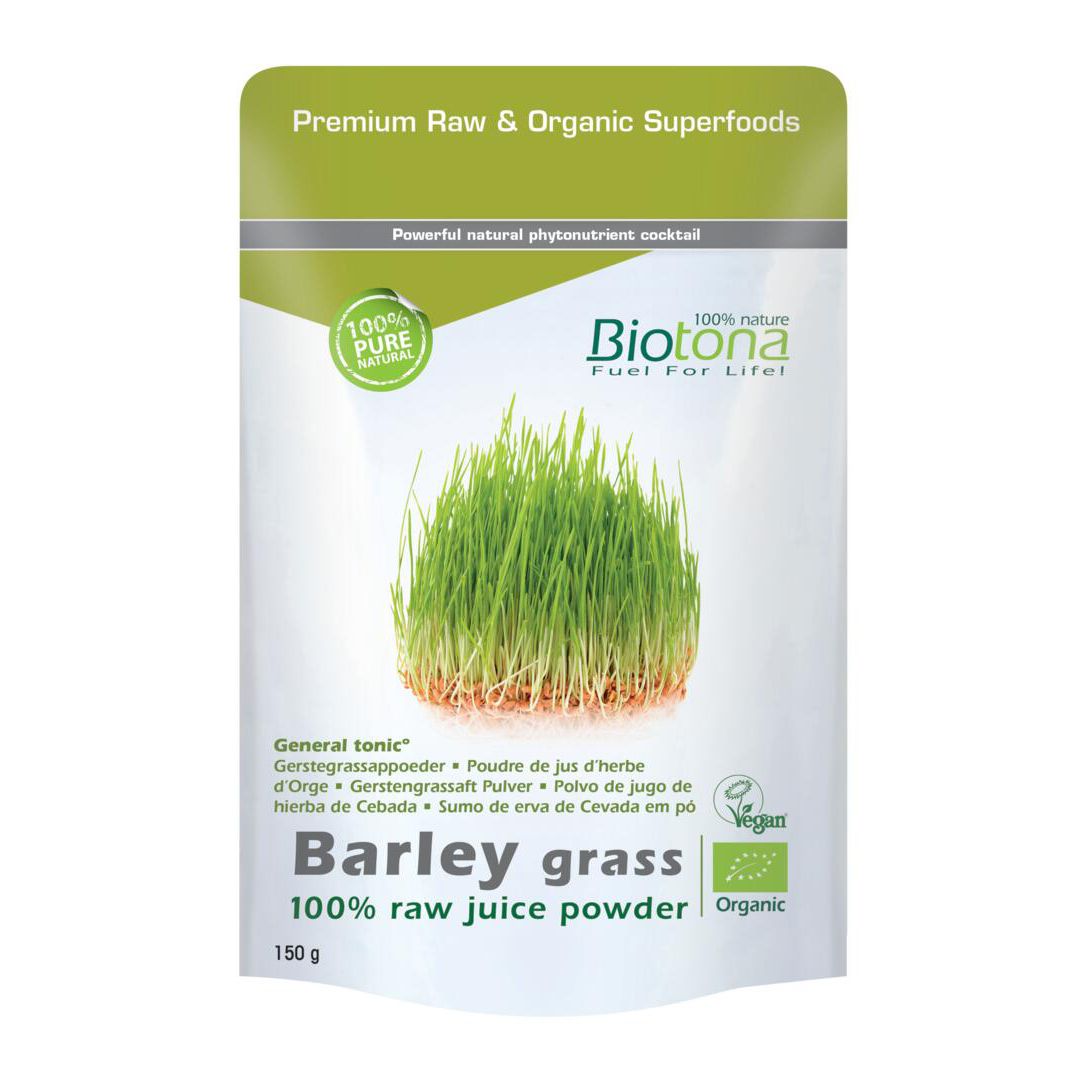 BIOTONA Poudre de jus d'herbe d'Orge