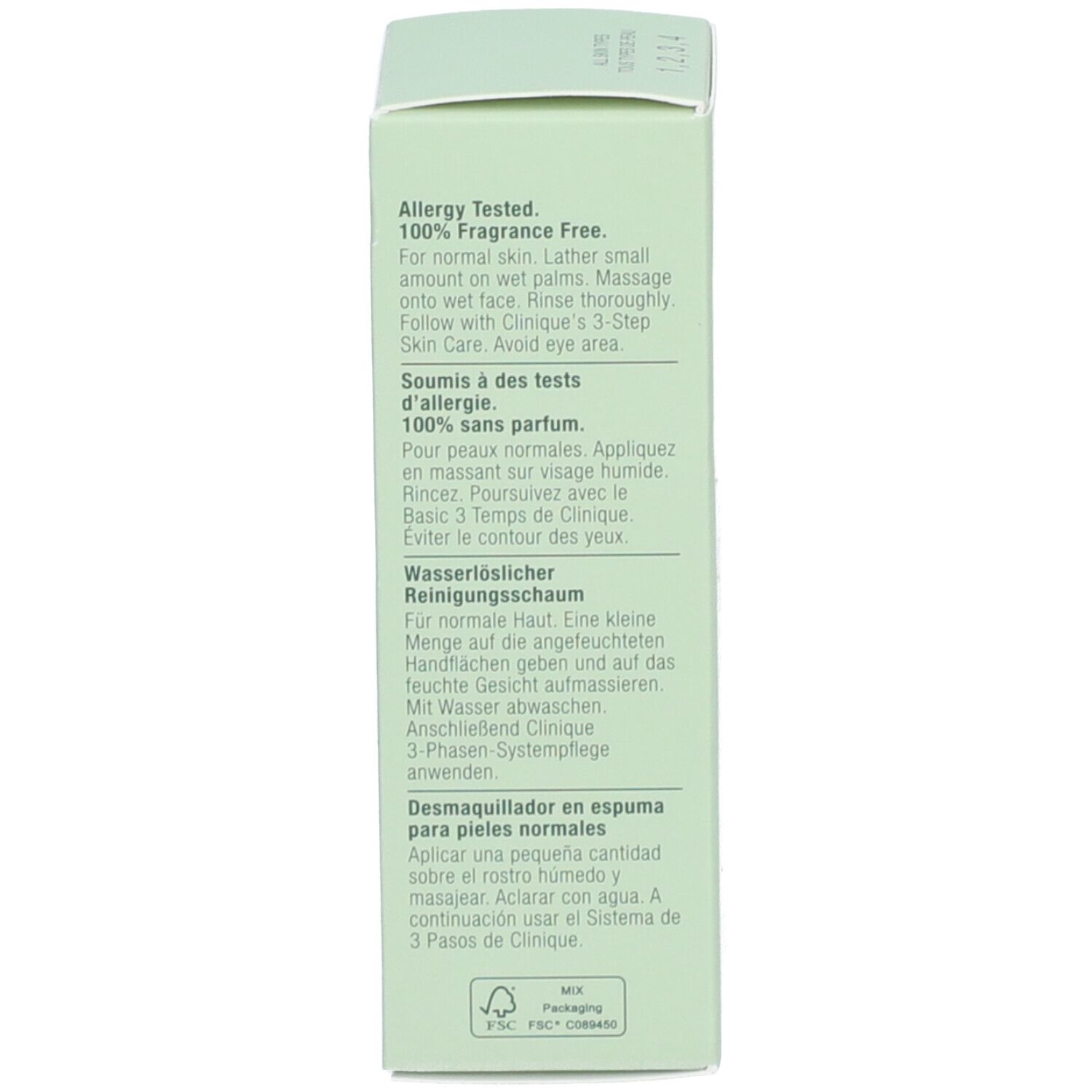 Clinique Rinse-Off Foaming Cleanser