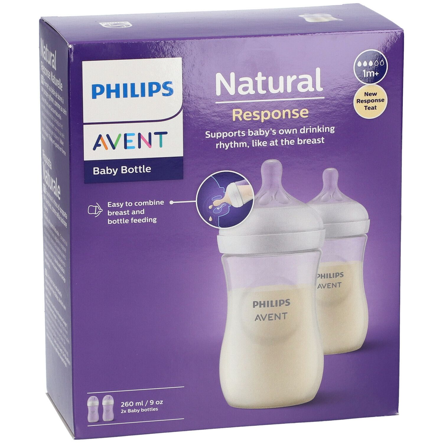 PHILIPS Avent Natural Response Duo Biberons SCY903/02 2 St - Redcare  Apotheke