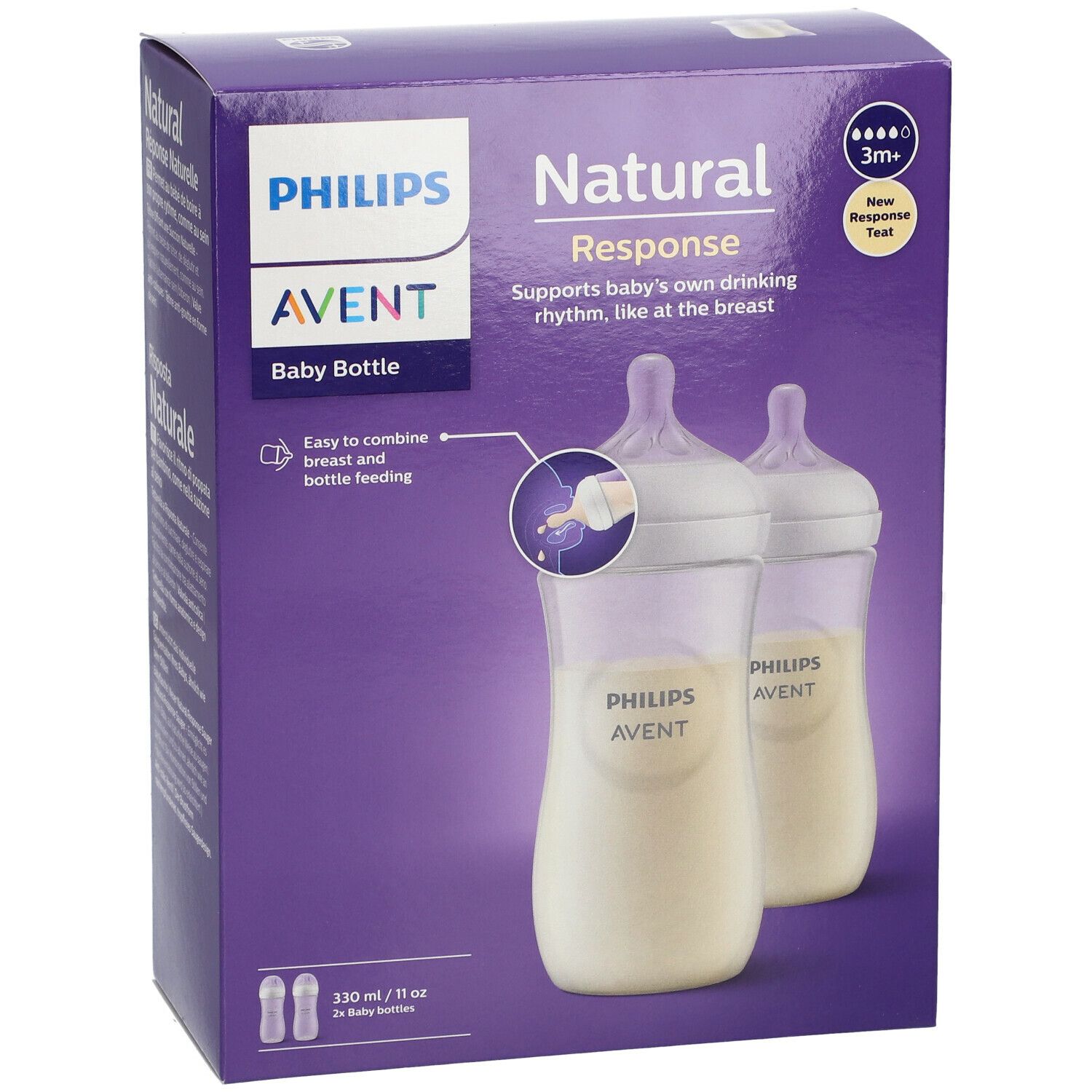 PHILIPS Avent Natural Response Duo Biberons SCY906/02