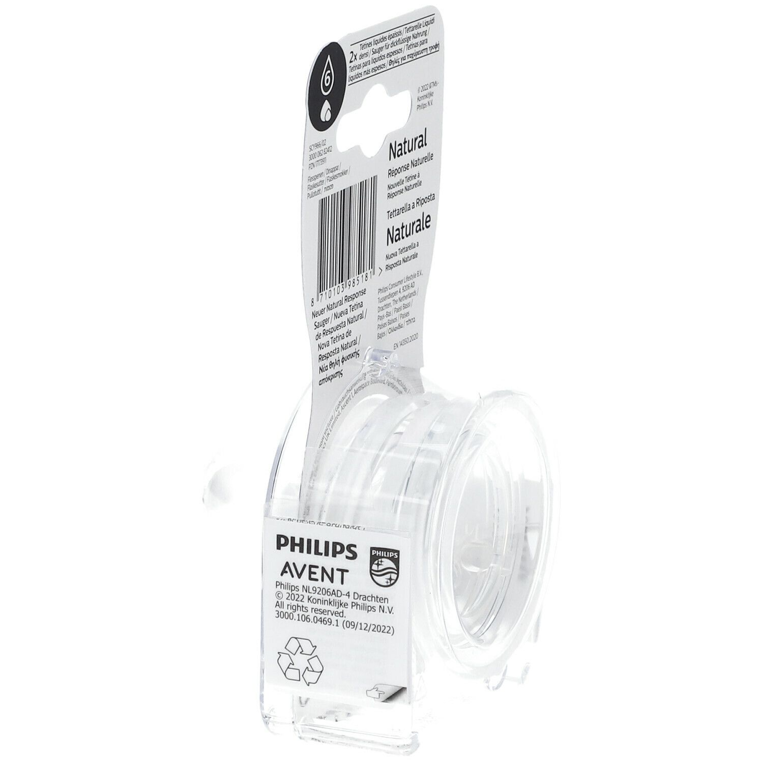 PHILIPS AVENT Natural Response Flow Speen 6 SCY966/02