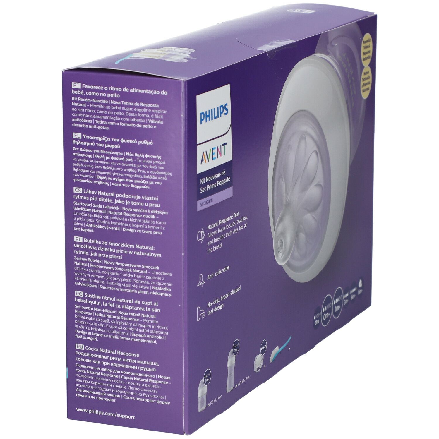 Coffret cadeau PHILIPS AVENT Natural Response