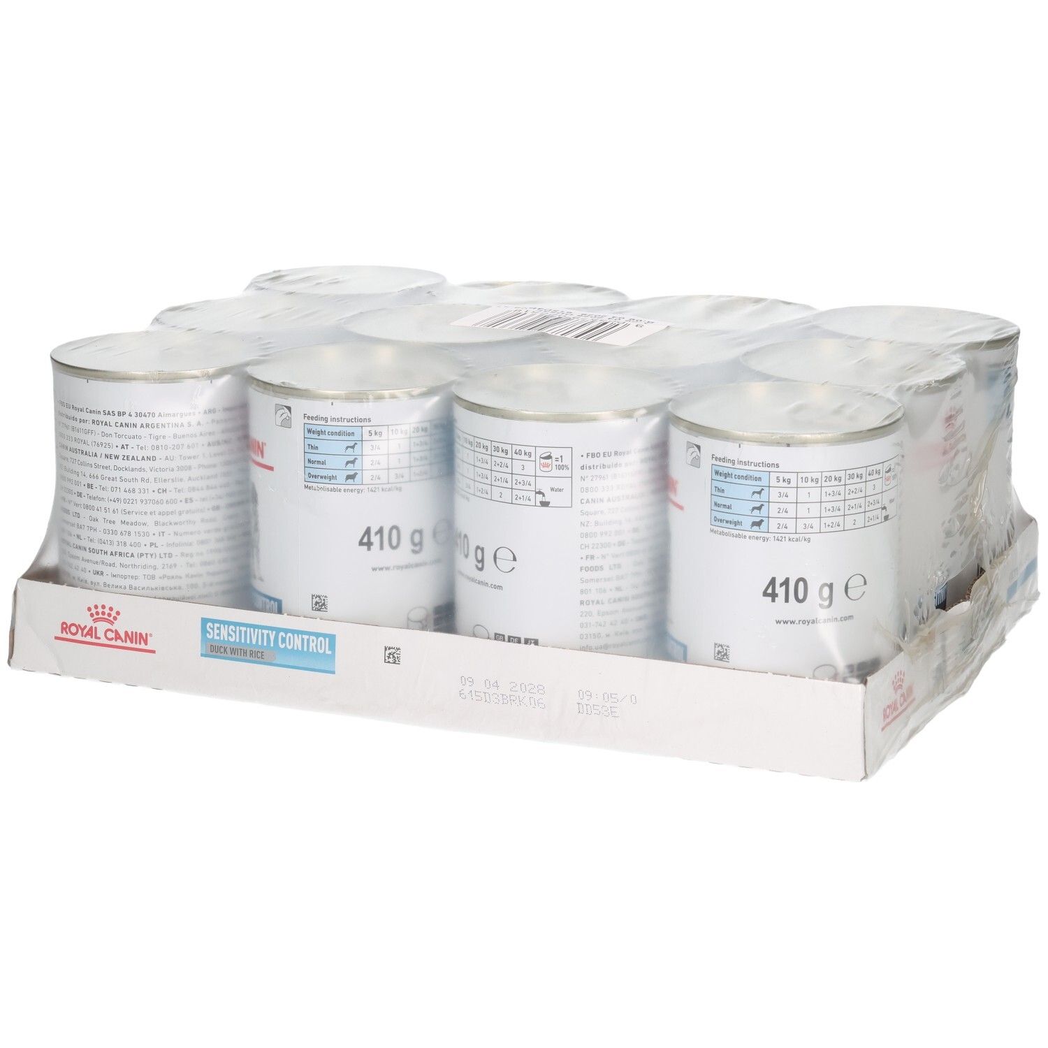 Royal Canin Veterinary Diet Hepatic Hundefutter, 12 Dosen à 400g.