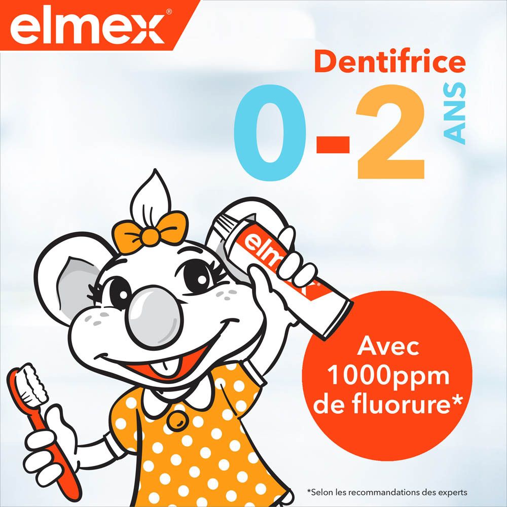 elmex brosse à dents d'apprentissage Soft 0-3 ans