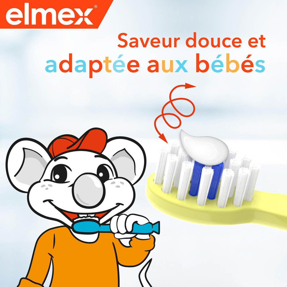 elmex brosse à dents d'apprentissage Soft 0-3 ans