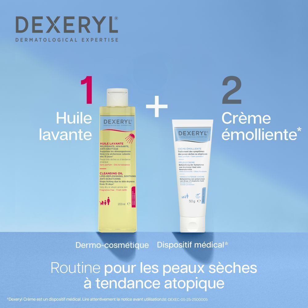 Boîte avec nom et logo du produit. 50g. Dispositif médical.