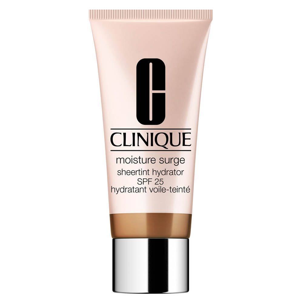 Eine Clinique Moisture Surge Sheertint Hydrator SPF 25 Tube.