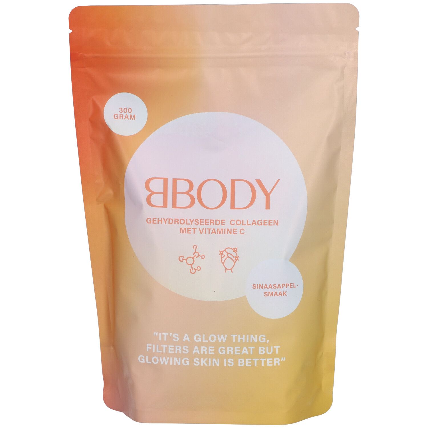 BBODY Hydrolysiertes Kollagen Vitamin C + Hyaluronsäure