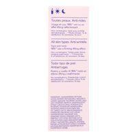 Dos de l'emballage Caudalie Resveratrol-Lift. Texte multilingue. Inscriptions: Caudalie, 30ml-1 fl oz.