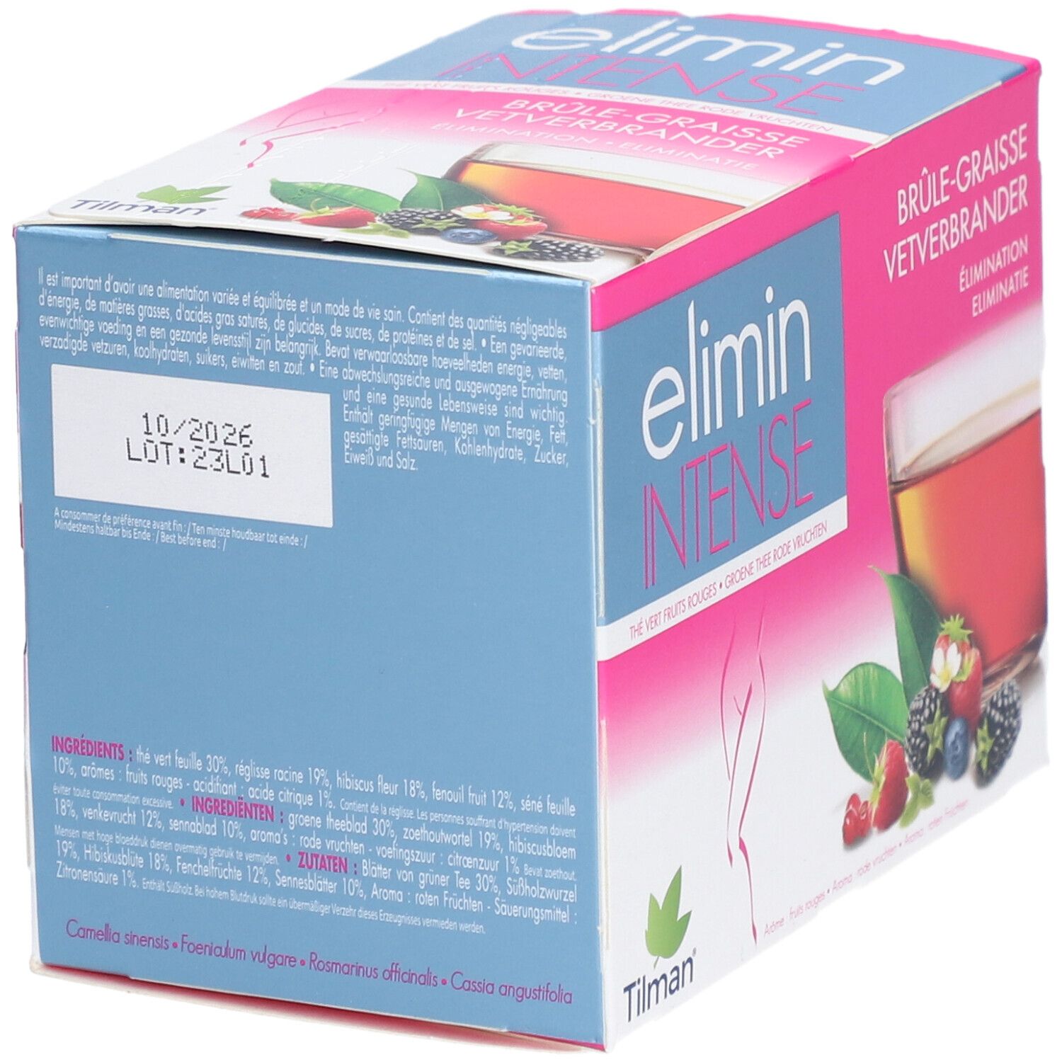 Elimin Intense Grüner Tee Rote Früchte