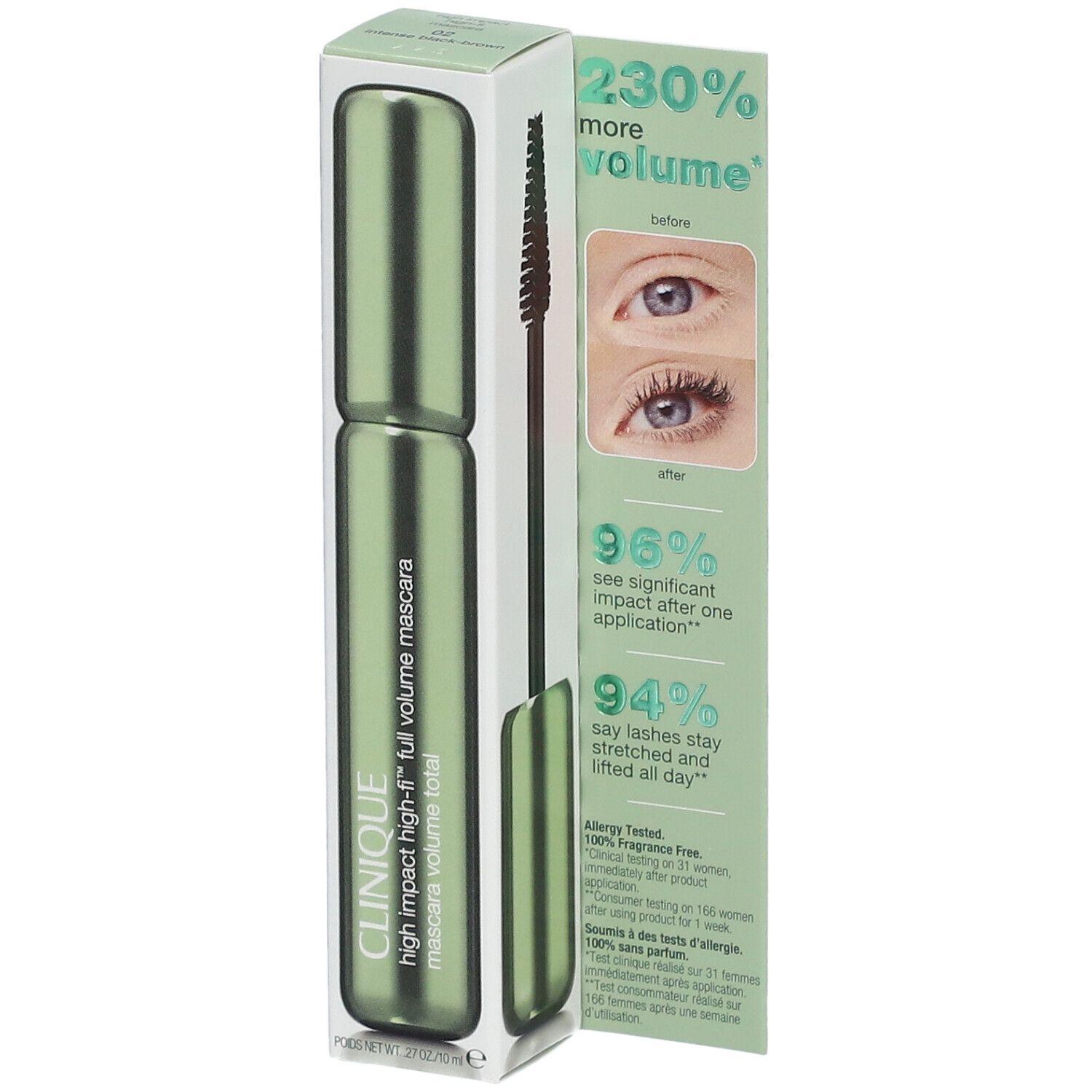 CLINQUE Mascara High Impact HIgh-Fi brun