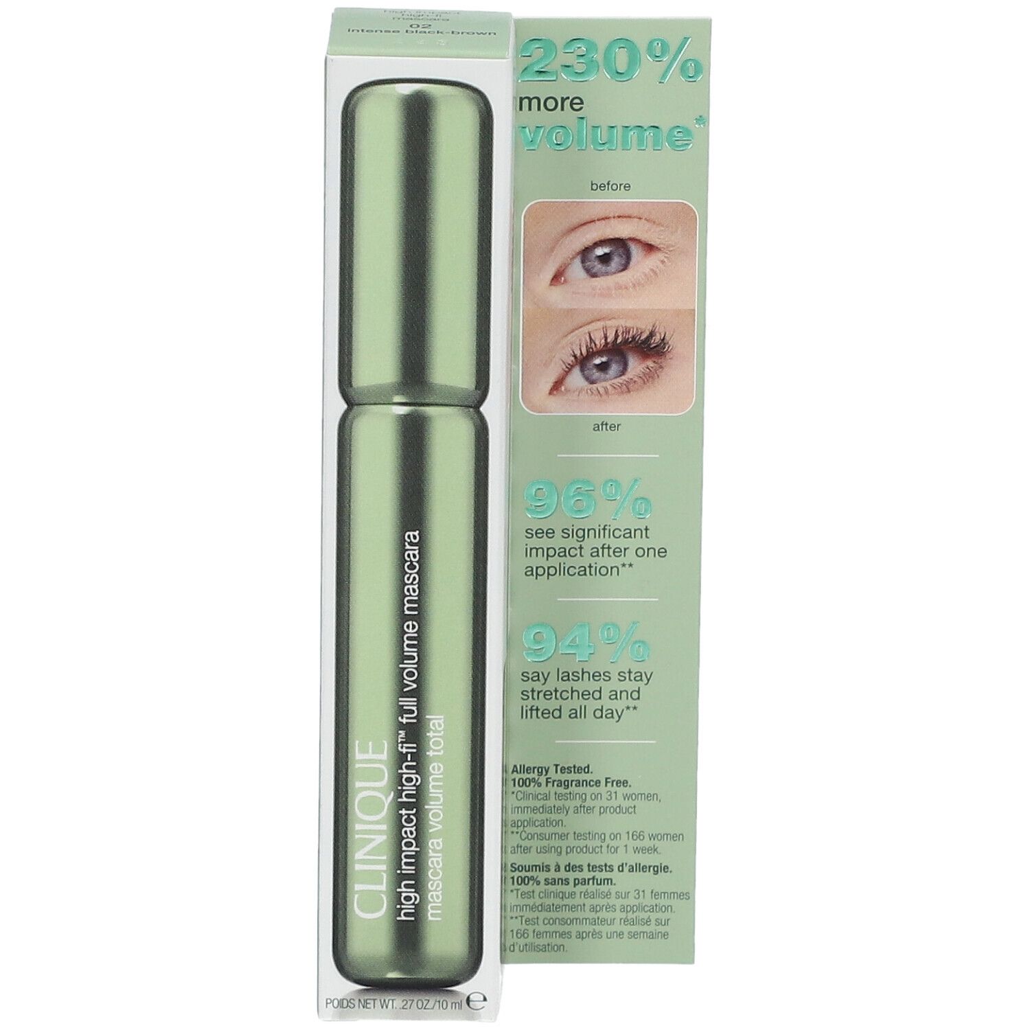 CLINQUE Mascara High Impact HIgh-Fi brun