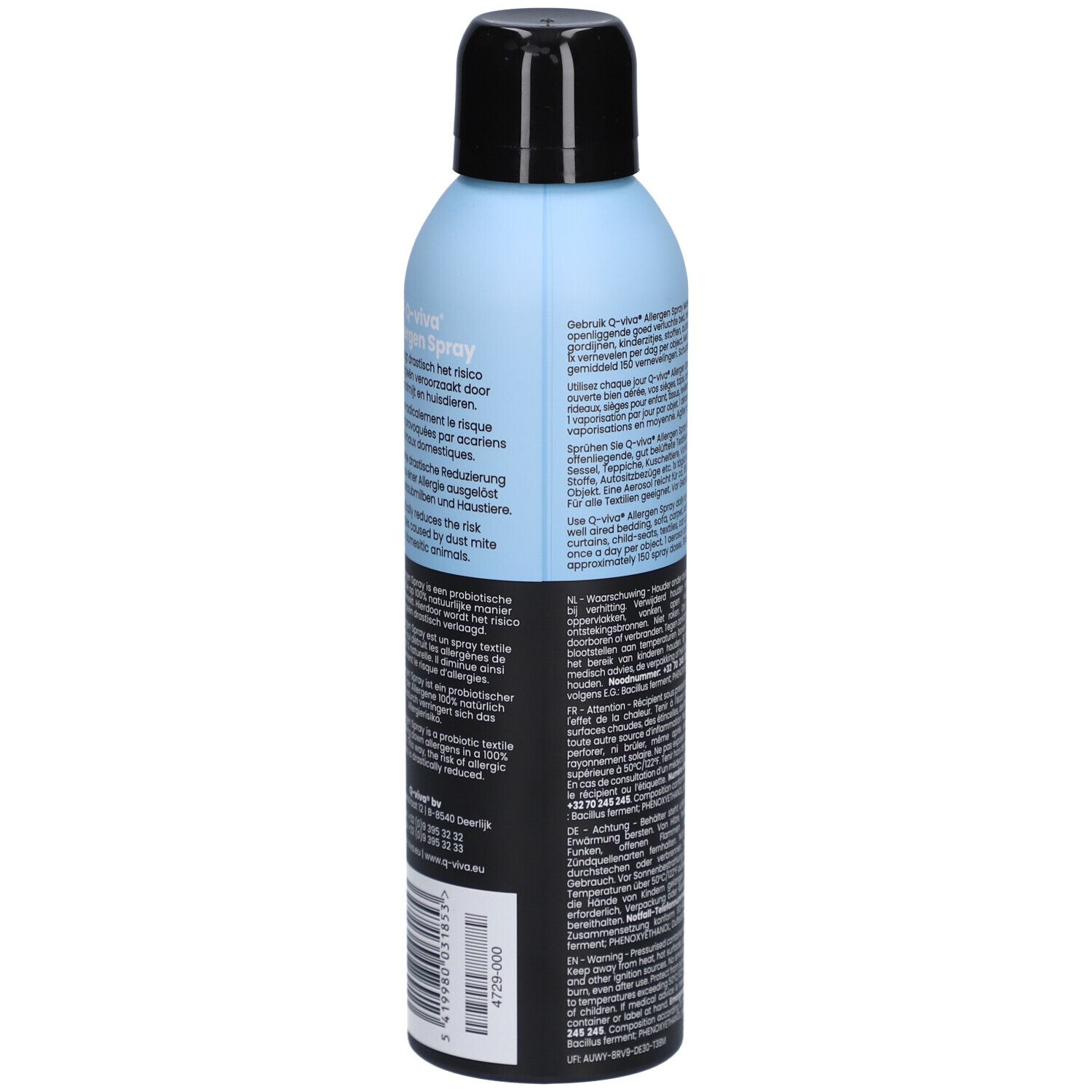 Q-viva® Spray Probiotique Anti-Allergènes