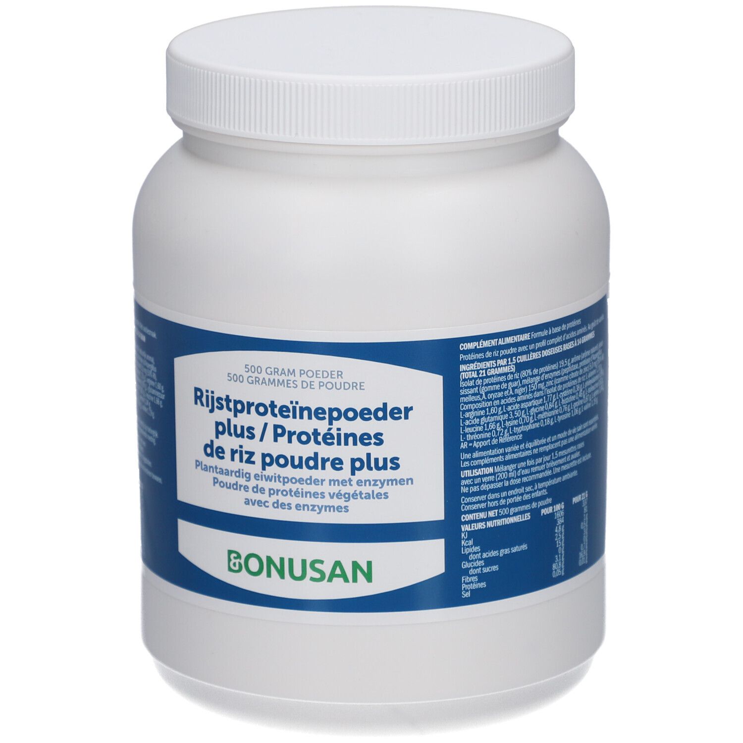 Bonusan Rijstproteine Plus Poeder 500g