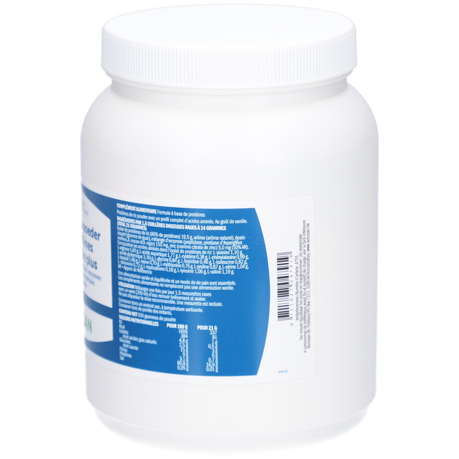 Bonusan Rijstproteine Plus Poeder 500g