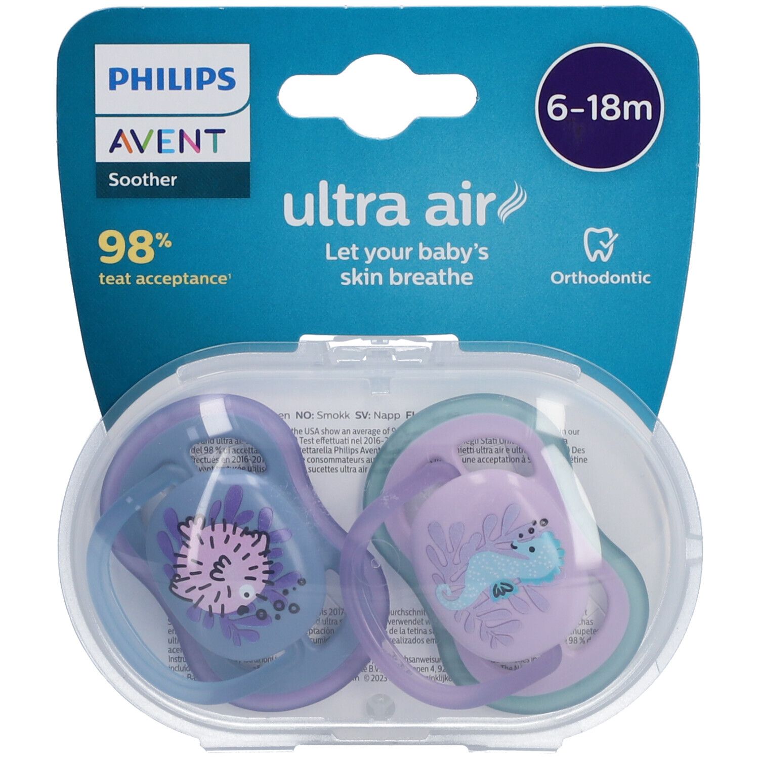 Philips Avent Ultra air Hippocampe 6-18 Mois