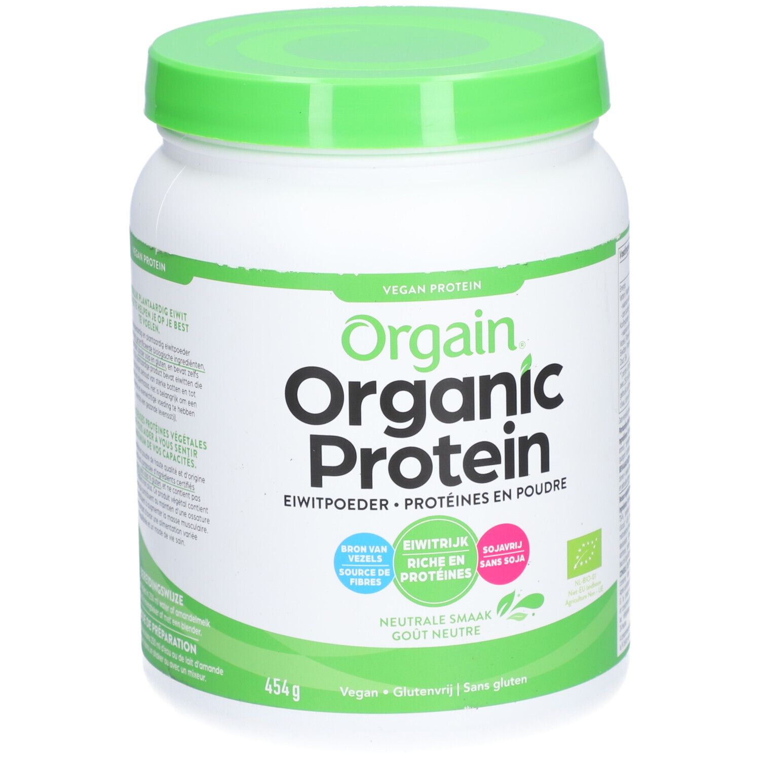 ORGAIN Organic Protein Non-Aromatisé
