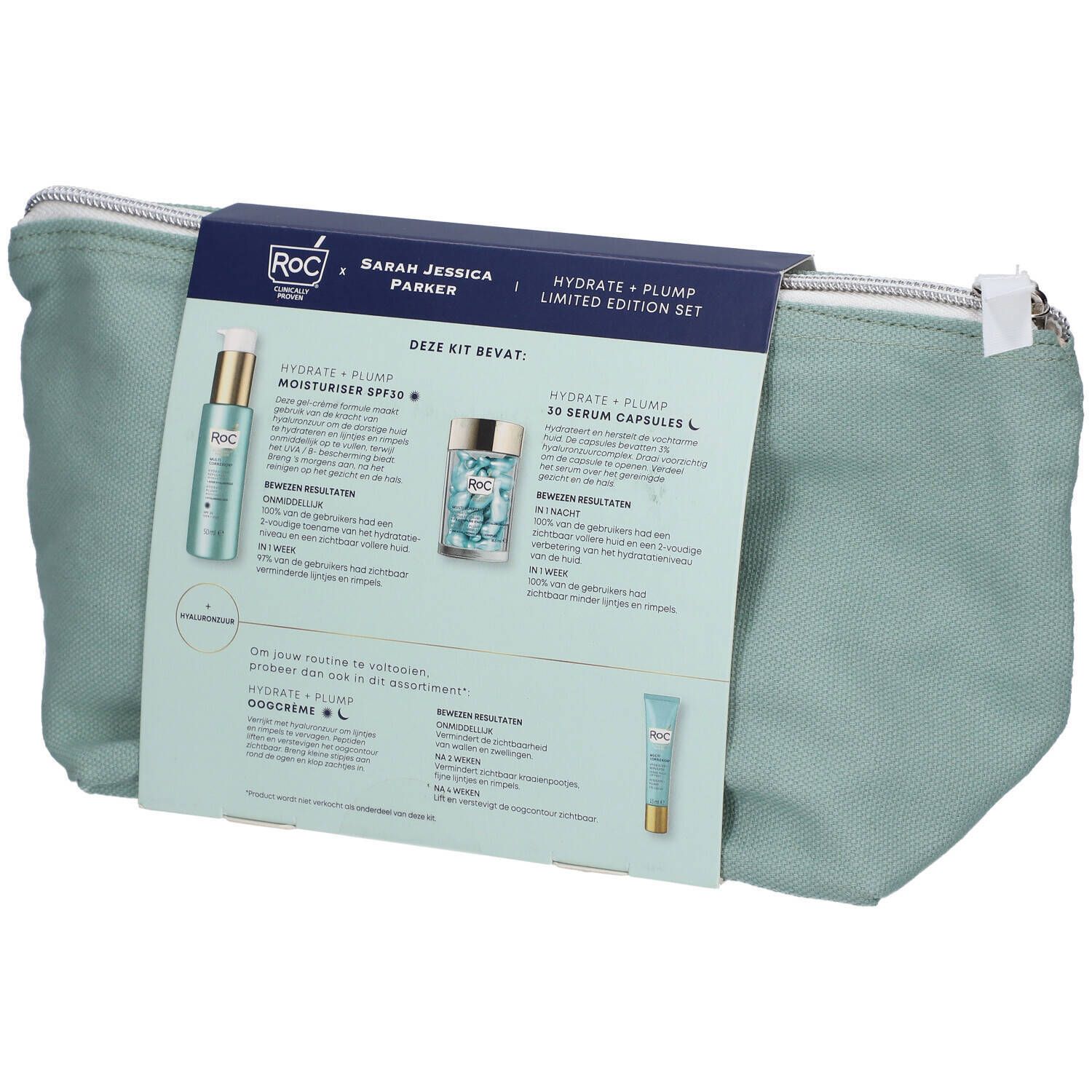RoC x SJP x Hydrate + Plump Limited Edition Kit