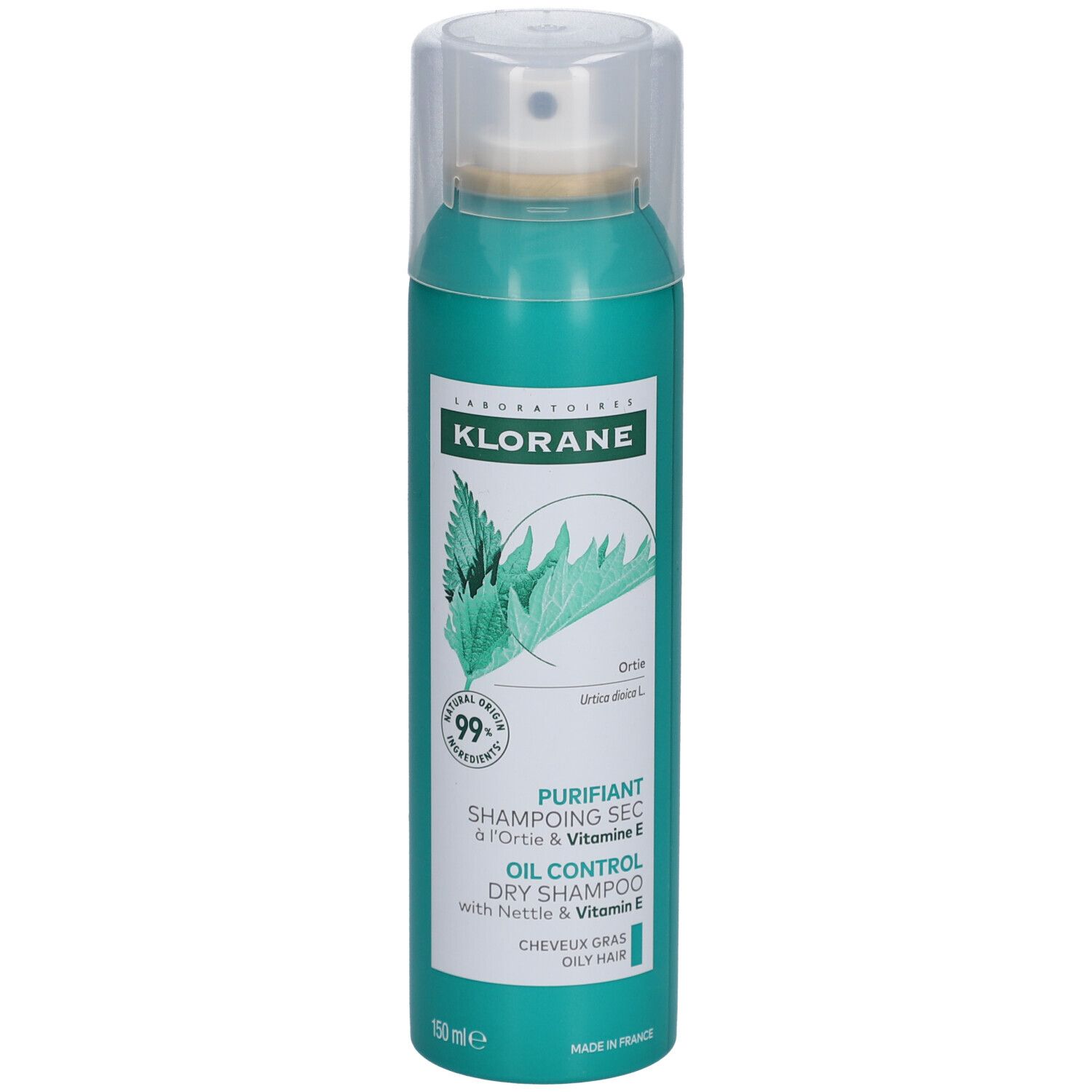 Klorane Shampooing Sec à l'Extrait d'Ortie