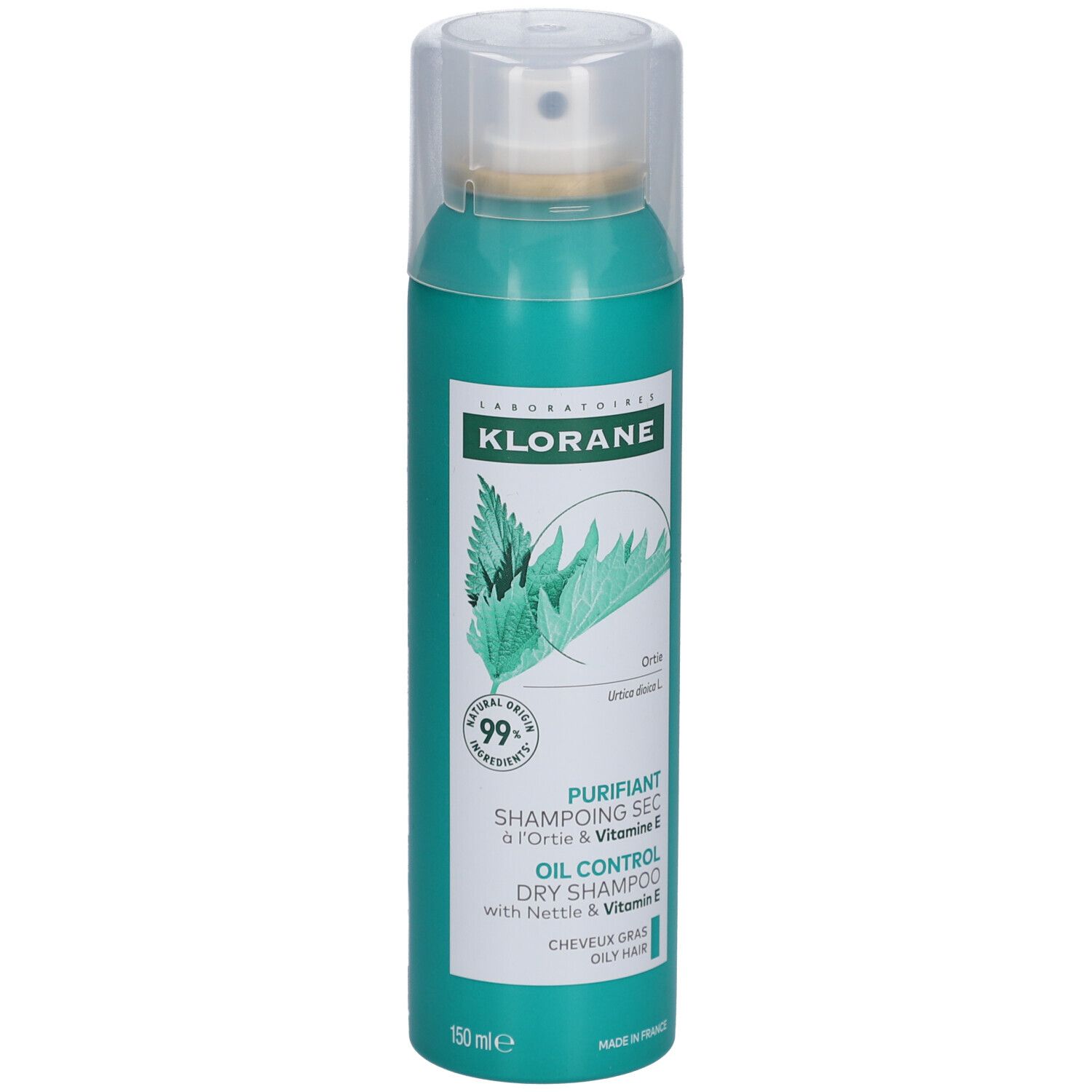 Klorane Shampooing Sec à l'Extrait d'Ortie