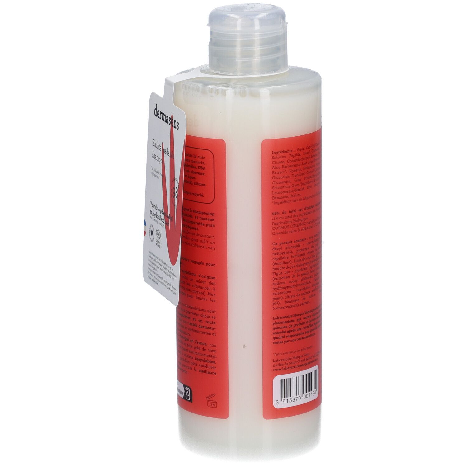 Dermasens Mildes Pflegeshampoo Trockenes/Schädliches und krauses Haar