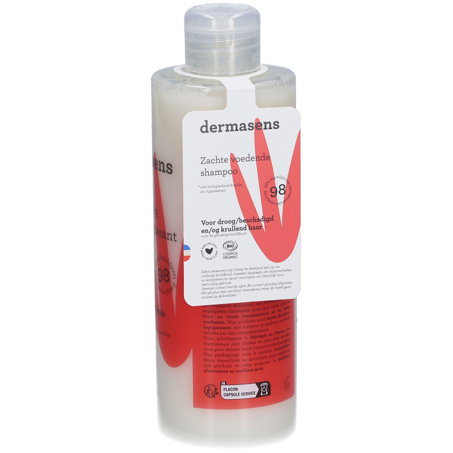 Dermasens Mildes Pflegeshampoo Trockenes/Schädliches und krauses Haar