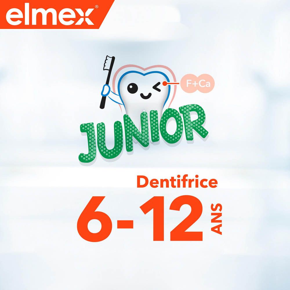 elmex® Anti-Caries Dentifrice Junior 6-12 Ans