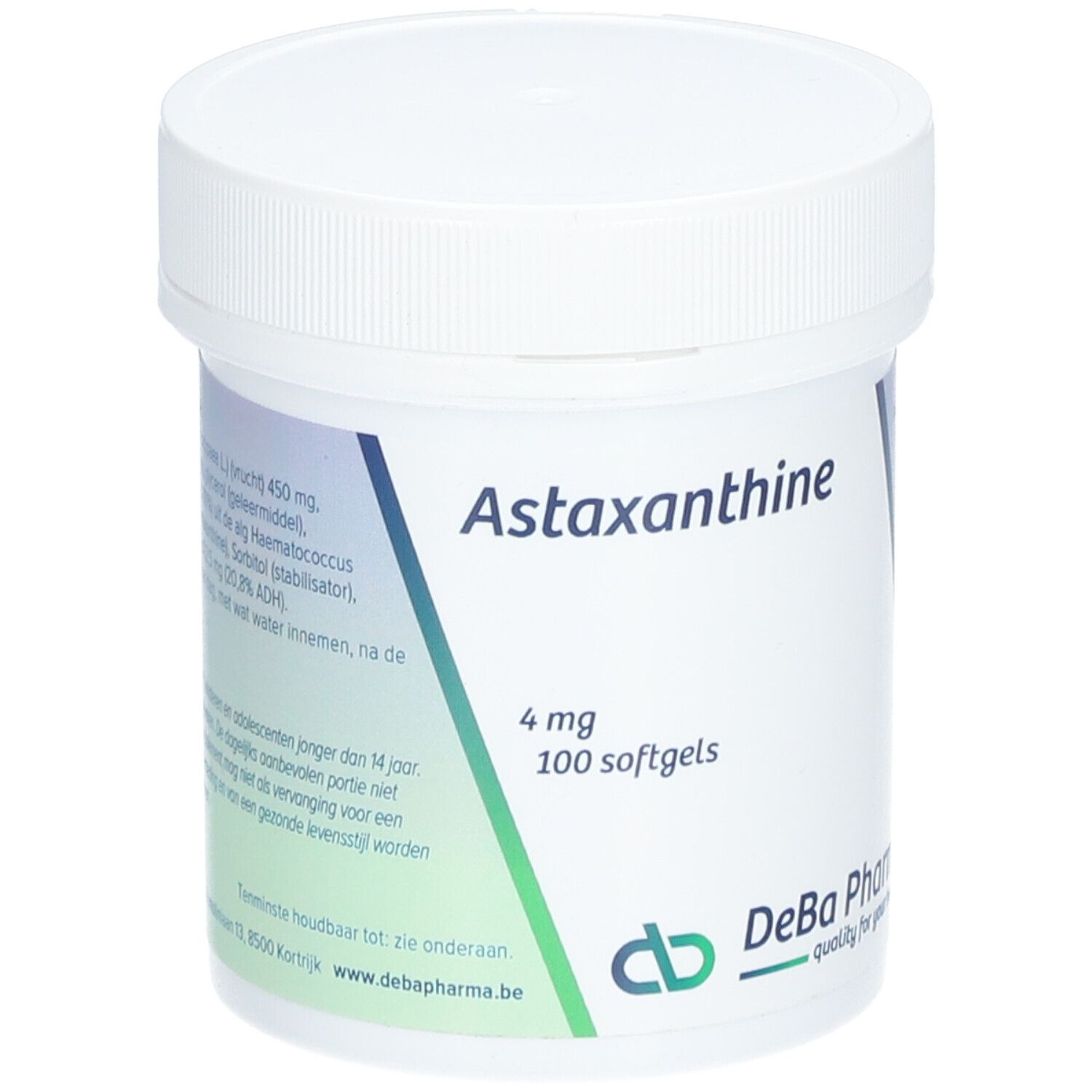 DEBA PHARMA Astaxanthin 4 mg