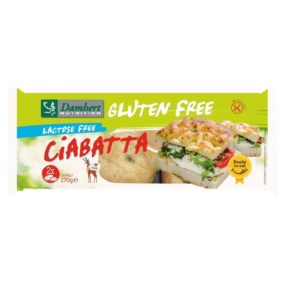 Damhert Glutenfreies Ciabatta