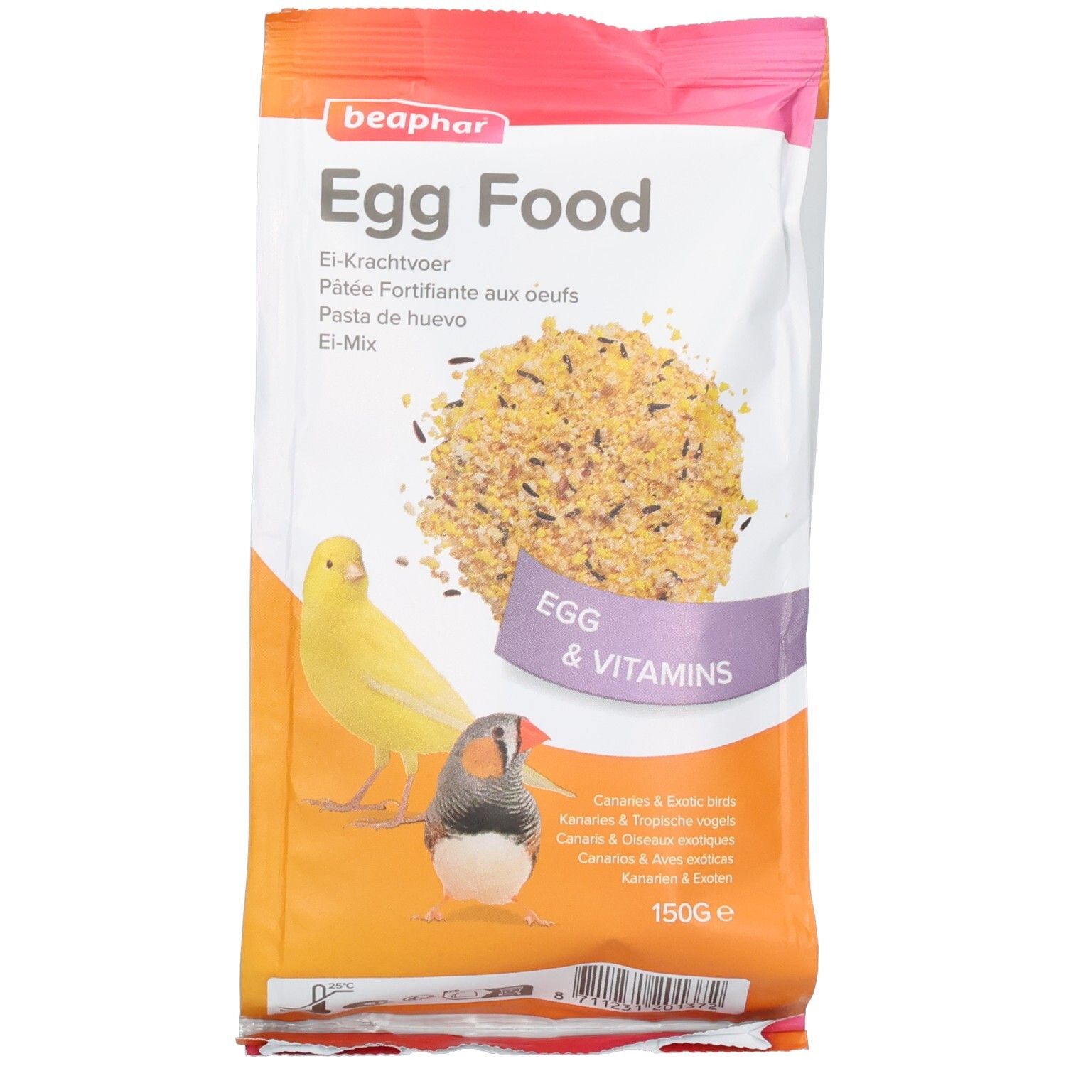 Beaphar Egg Food for birds, 150g.