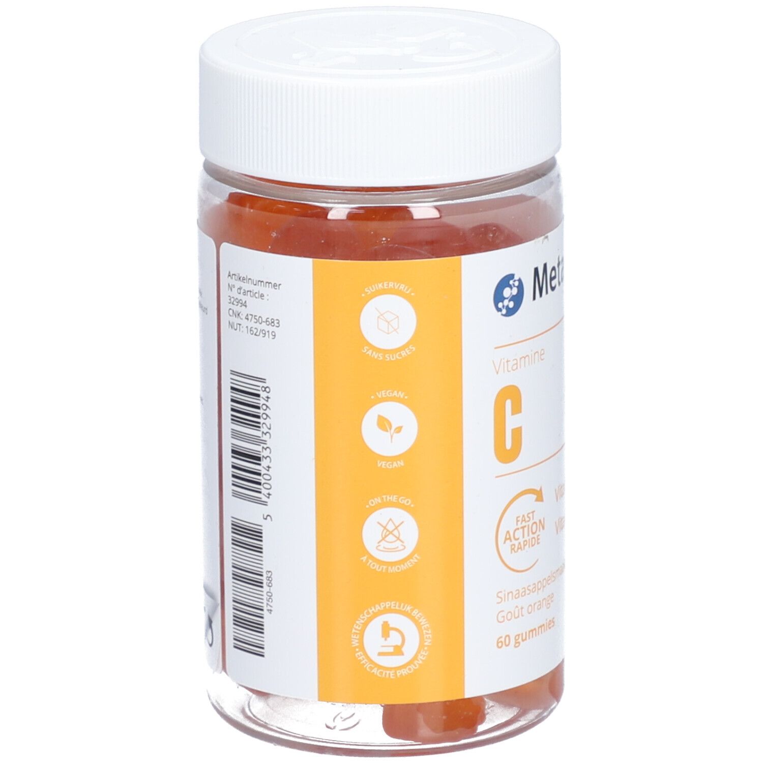 Vitamin C 80 mg Orange