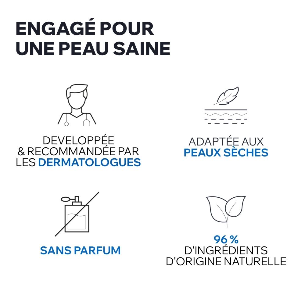 Tube Uriage Cold Cream, vue latérale avec texte français.