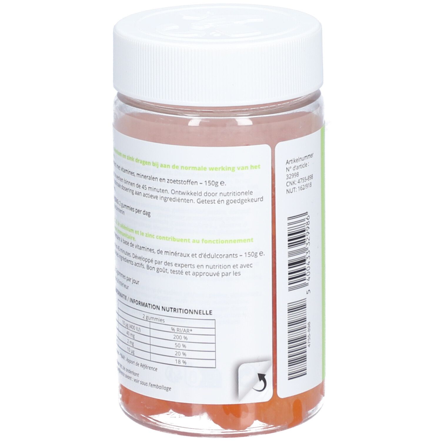Immunität Mandarine Gommes