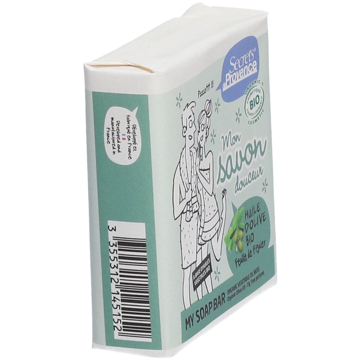 Secrets De Provence My Soap Bar Organic Olive Oil