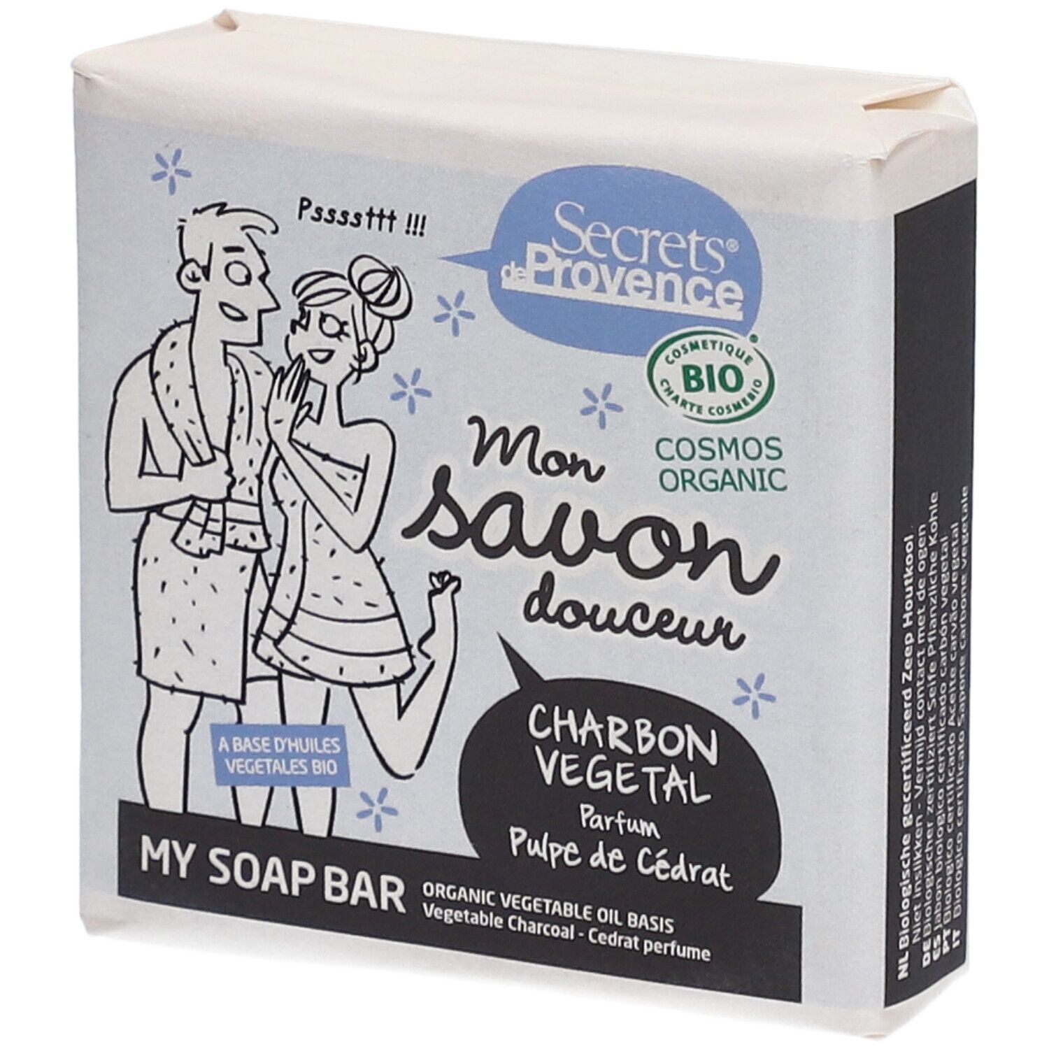 Secrets De Provence My Soap Bar Vegetable Charbon