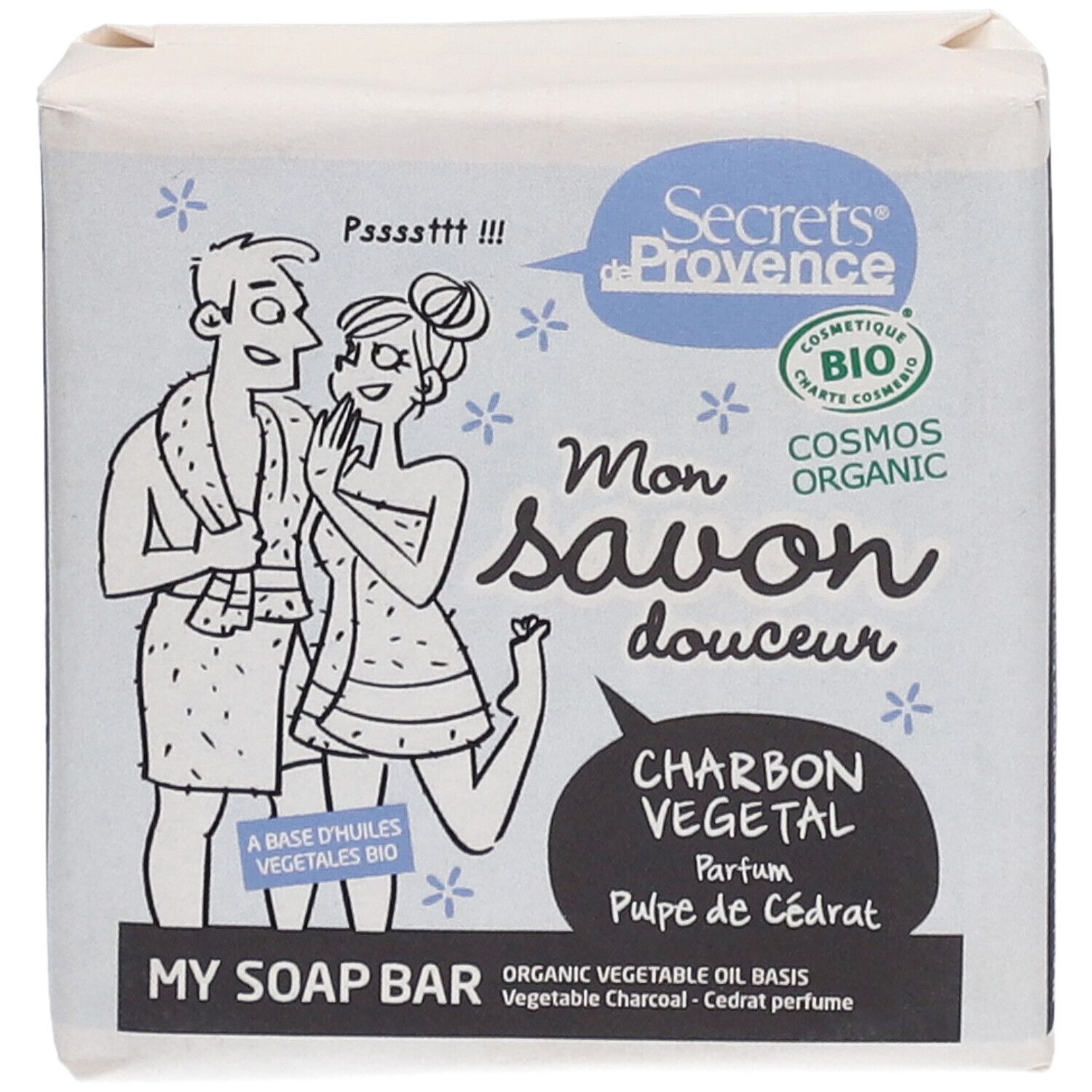 Secrets De Provence My Soap Bar Vegetable Charbon