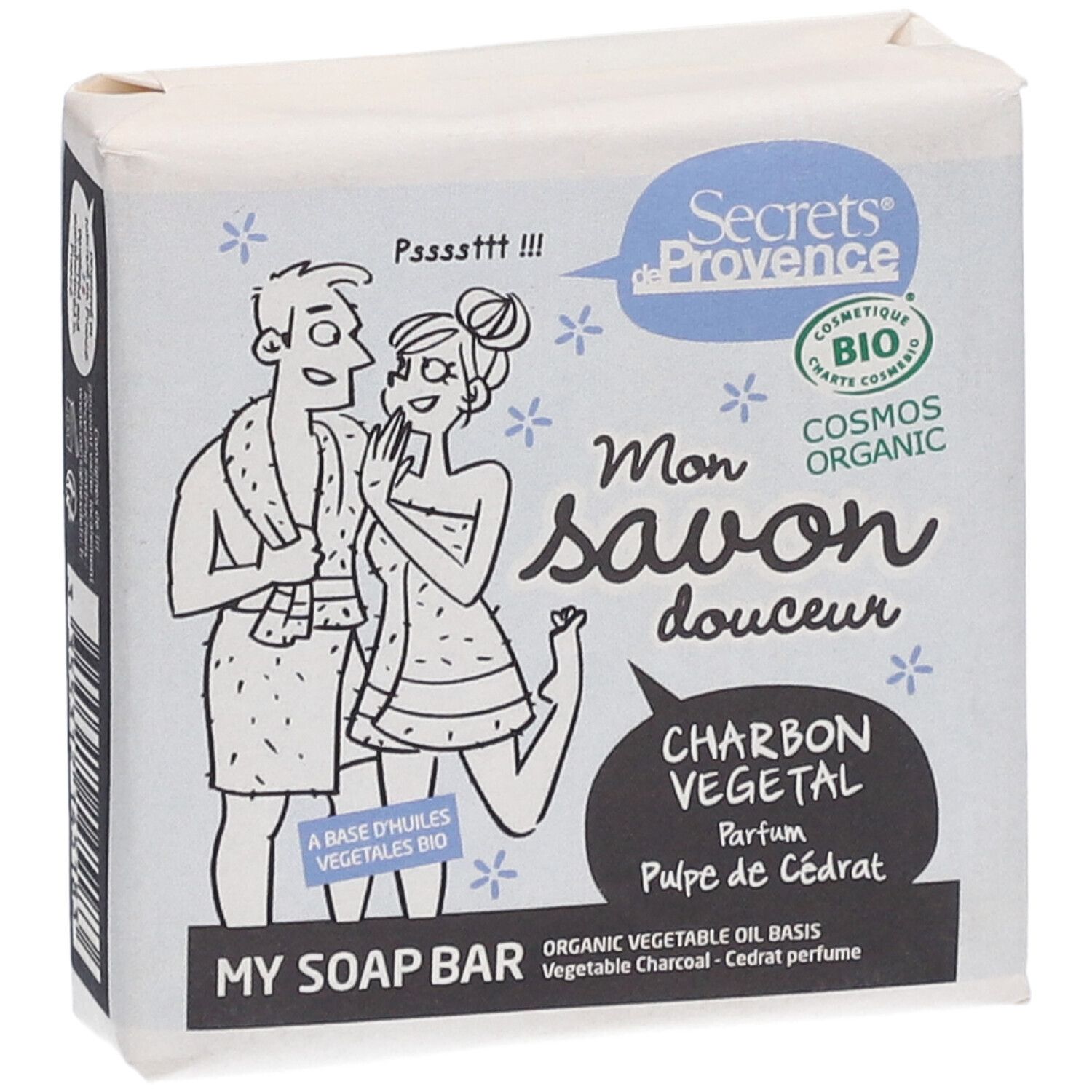 Secrets De Provence My Soap Bar Vegetable Charbon