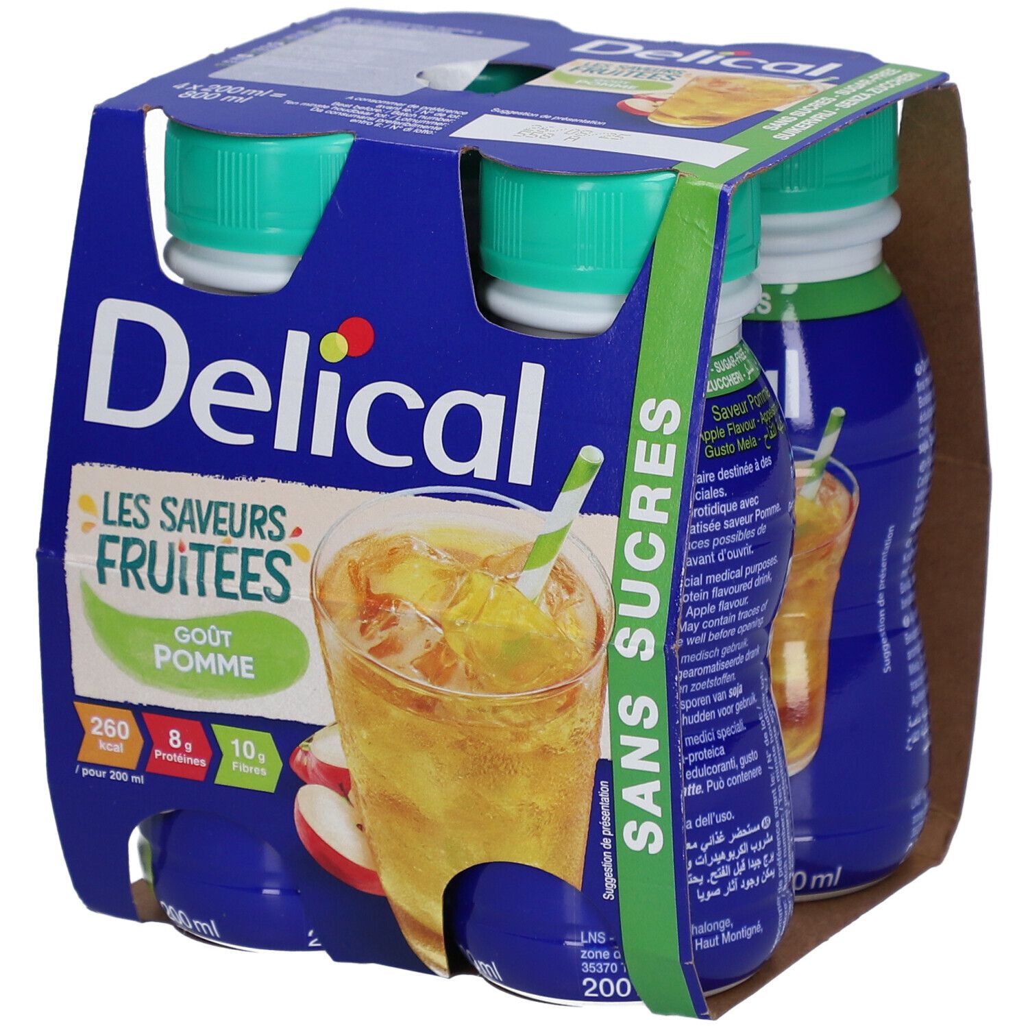 Delical Die Fruchtigen Aromen Zuckerfrei - Apfel
