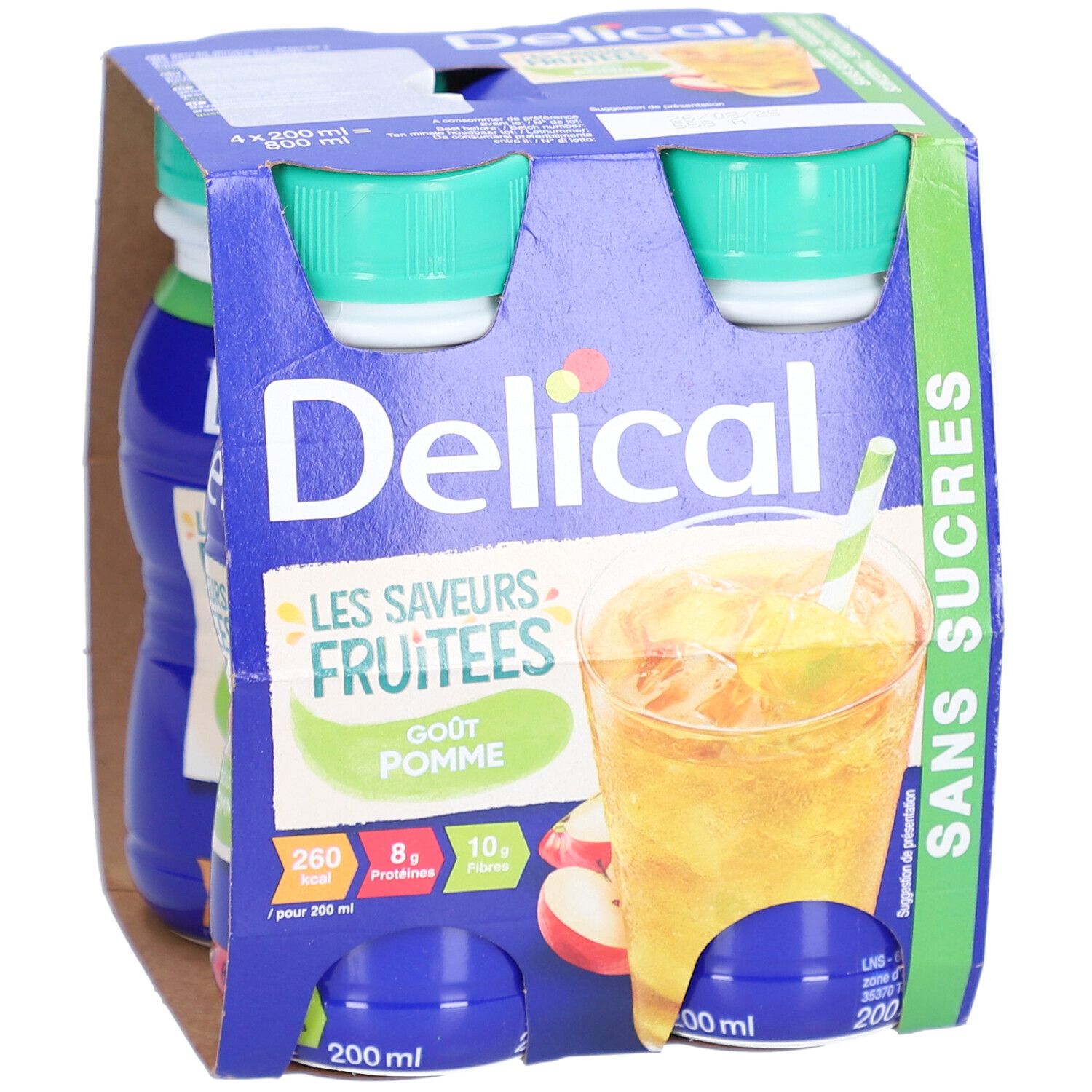 Delical Die Fruchtigen Aromen Zuckerfrei - Apfel