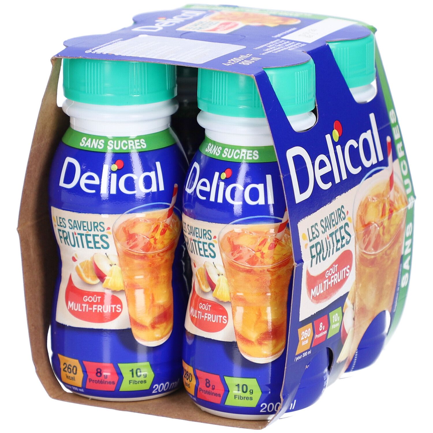 Delical Die Fruchtigen Aromen Zuckerfrei - Multi-Frucht