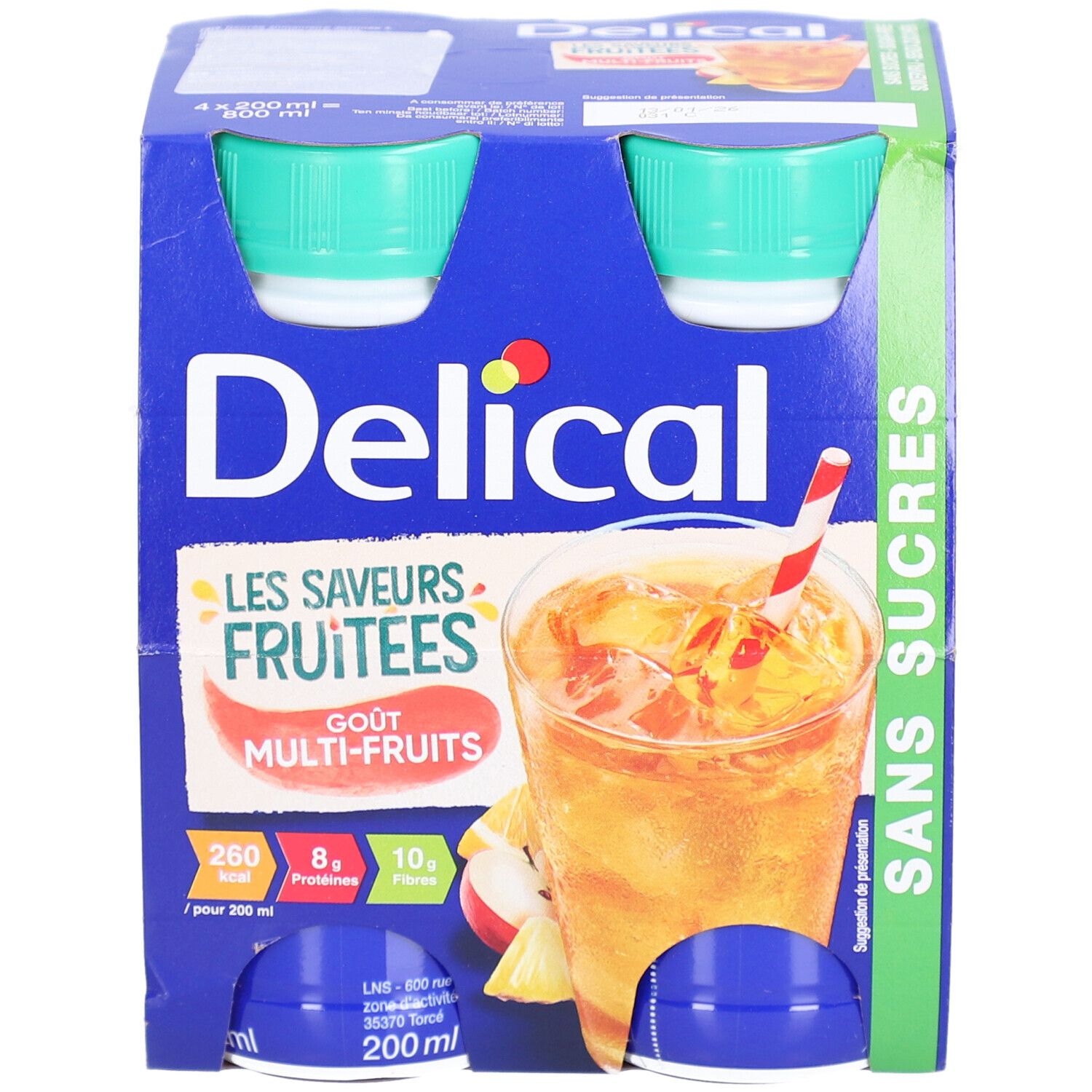Delical Die Fruchtigen Aromen Zuckerfrei - Multi-Frucht