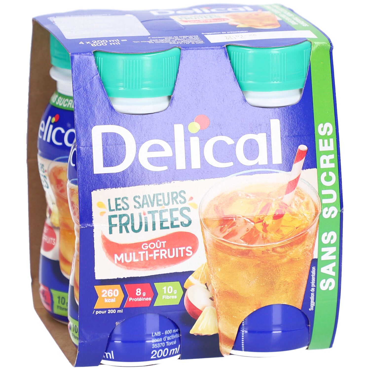 Delical Die Fruchtigen Aromen Zuckerfrei - Multi-Frucht