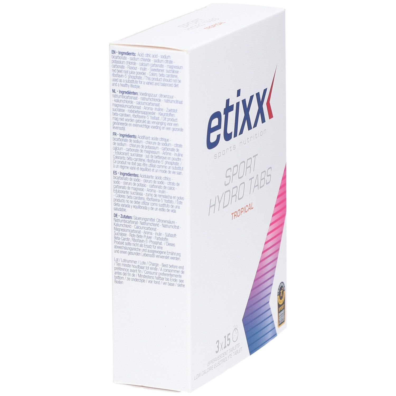 Etixx Sport Hydro Tab Tropical