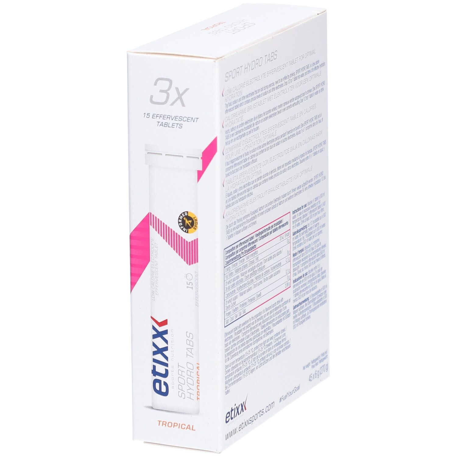 Etixx Sport Hydro Tab Tropical