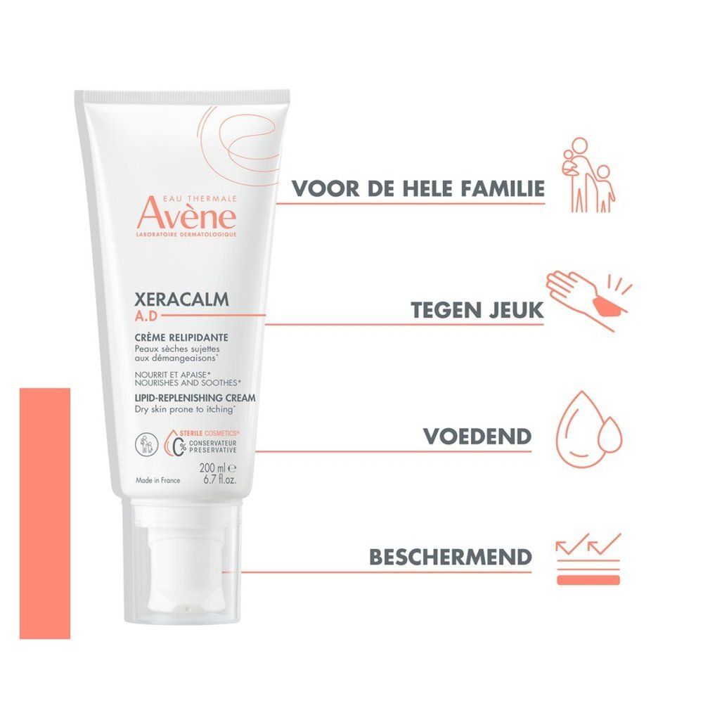 Avène XeraCalm AD Creme: Beruhigt, nährt, schützt. Für die ganze Familie.