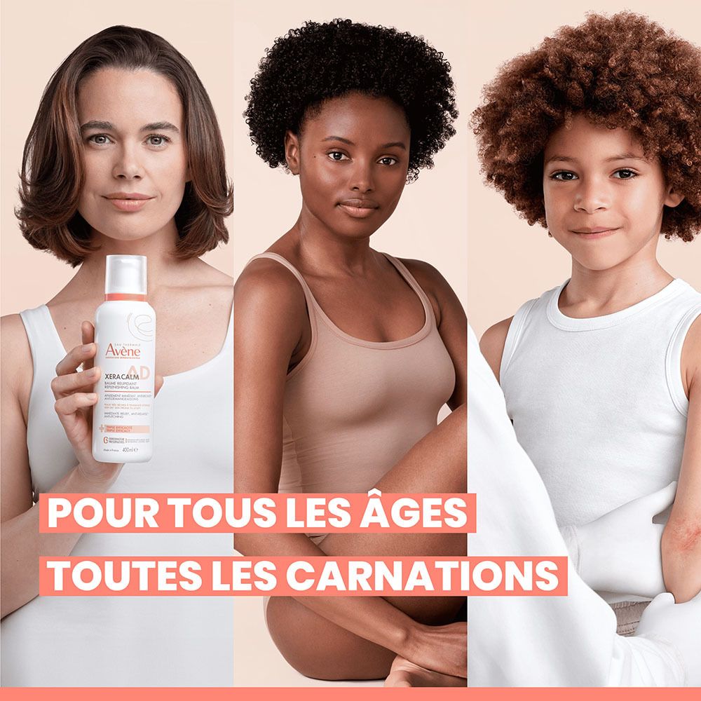 Dos du flacon blanc. Texte et informations. Bande orange. Code QR. Date de péremption.