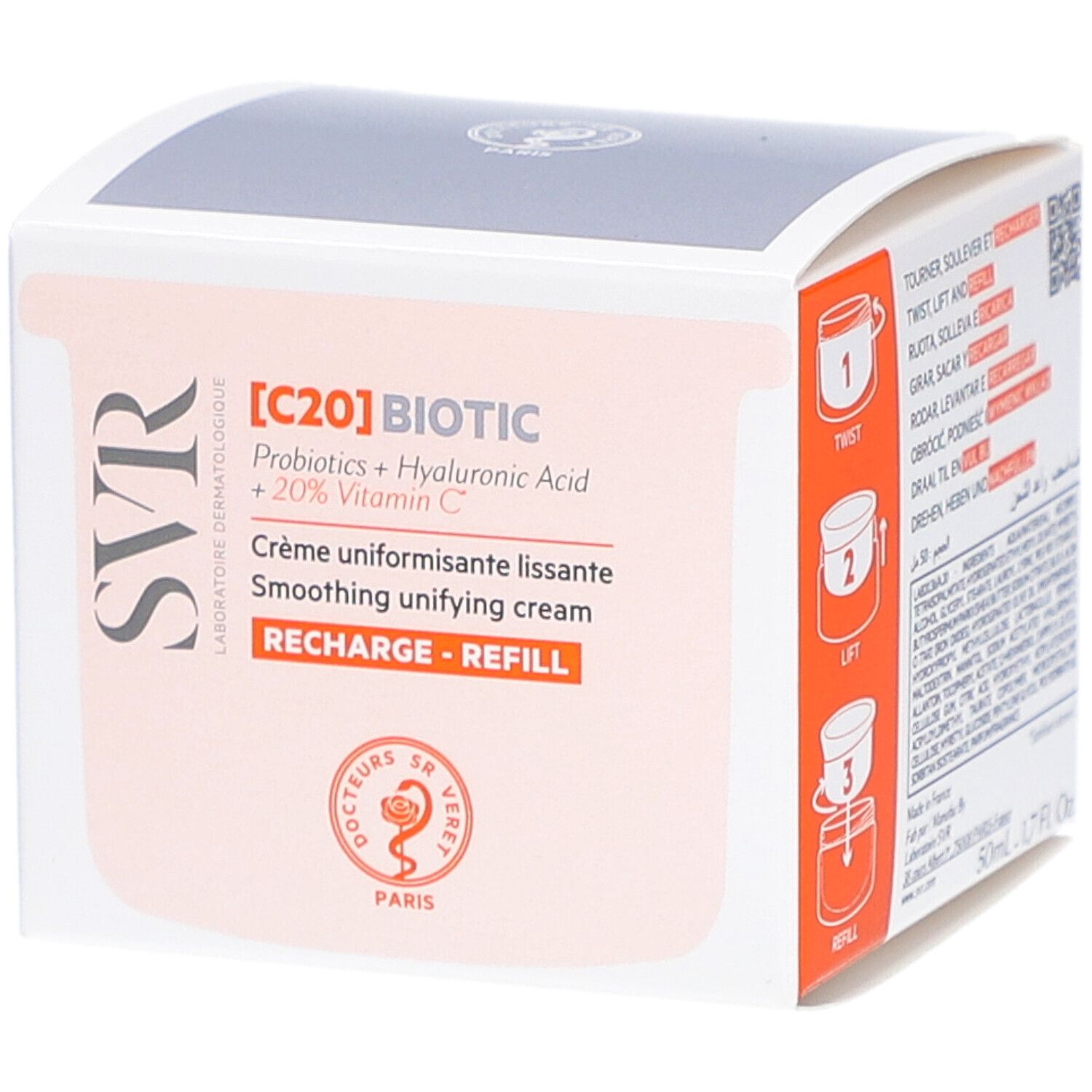 SVR [C20] Biotic Crème Régénérante Éclat | Nachfüllpackung